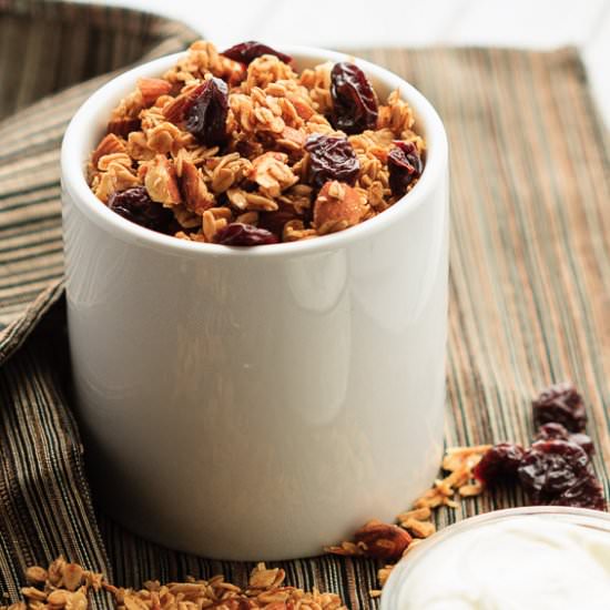 Cherry Almond Granola