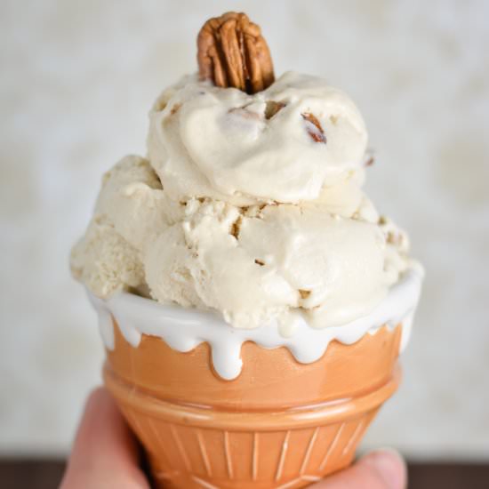 Butter Pecan Ice Cream