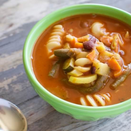 Easy Minestrone Soup