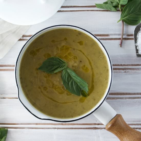 Creamy Pesto Soup (DF)