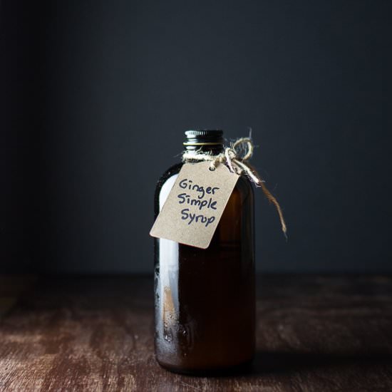 Ginger Simple Syrup