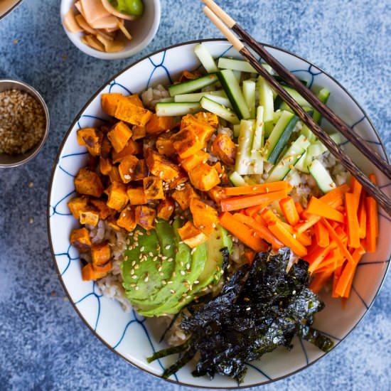 Vegetarian Sushi Bowls