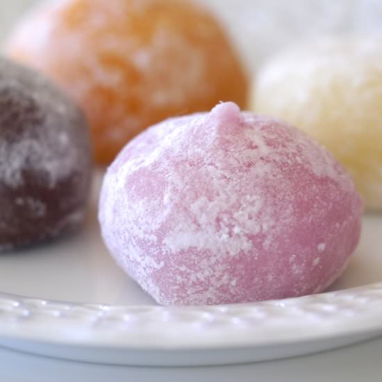Gluten Free Almond Daifuku Mochi