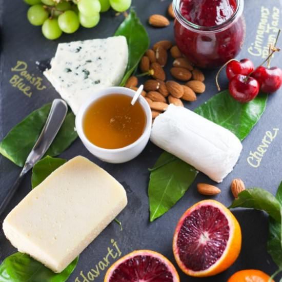 Dessert Cheese Platter