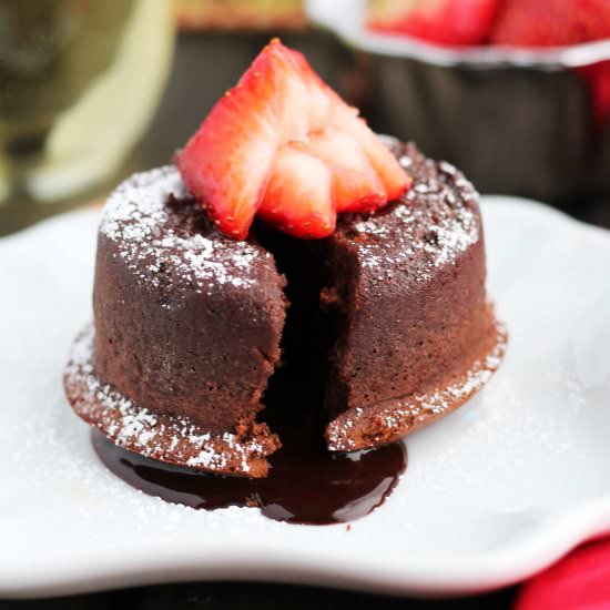 Baileys Molten Chocolate Lava Cake