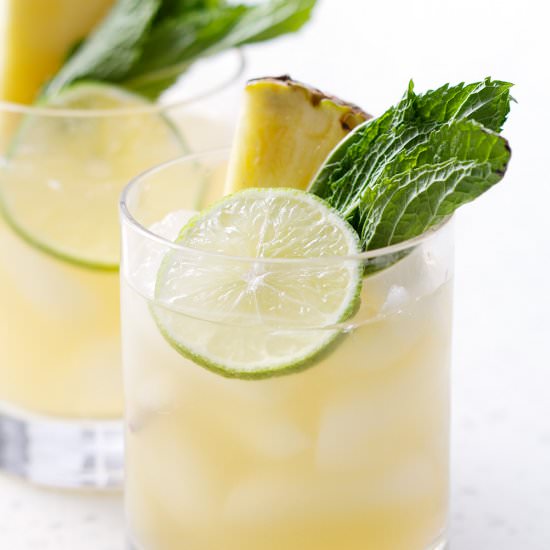 Pineapple Mojitos