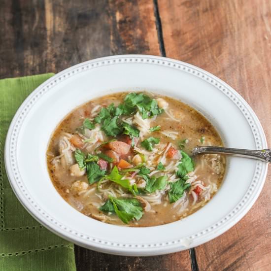 Chicken Soup with Broken Vermicelli
