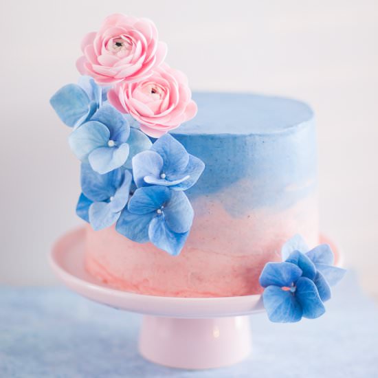 Color of the Inspired Cake