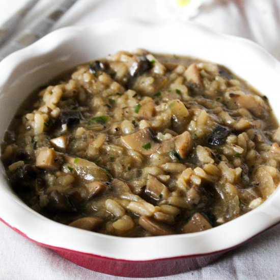 Mushroom Risotto