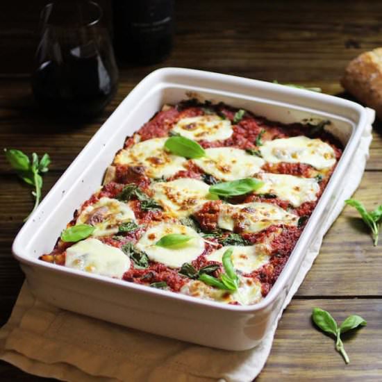 Spinach & 3-Cheese Cannelloni