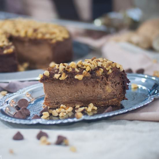 Nutella Cheesecake with Coffee