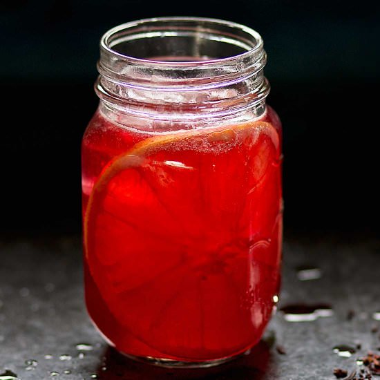 Grapefruit & Hibiscus Spritzer