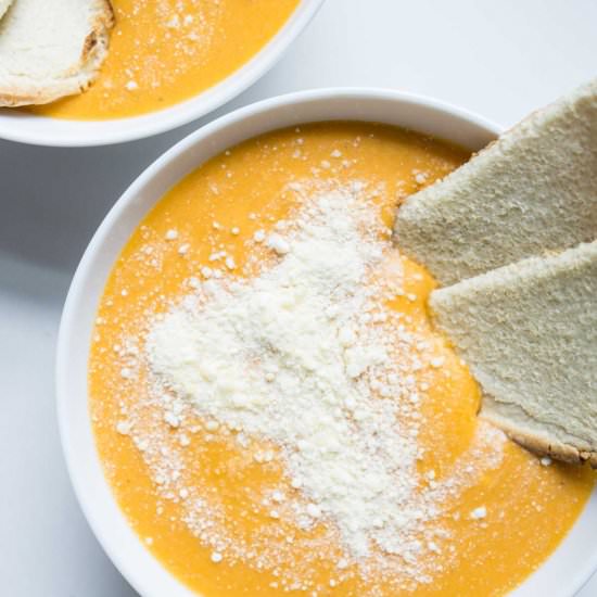 Creamy Tomato Bean Soup