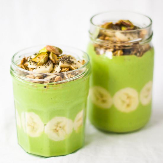 Mint Lime Ginger Tropical Smoothie