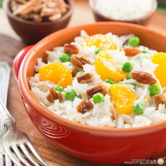 Pecan Orange Basmati Rice