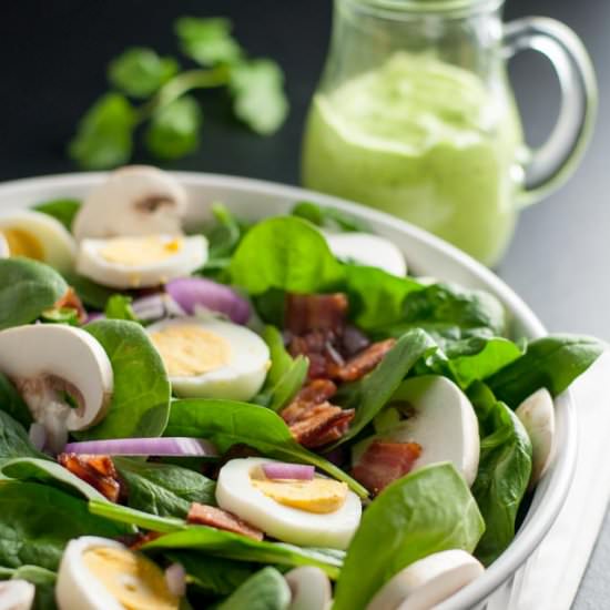 Classic Spinach Salad Updated