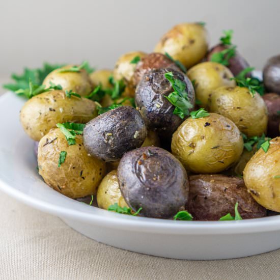 Roasted Young Potatoes