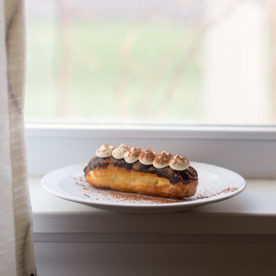 Tiramisu Eclairs