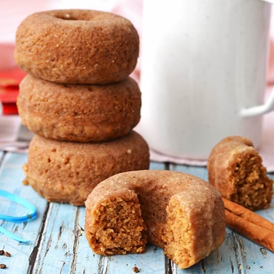 Chai Baked Doughnuts