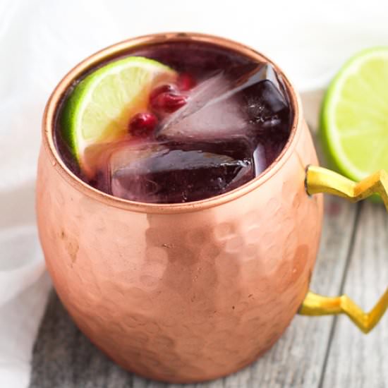 Pomegranate Moscow Mule