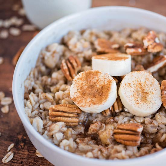 Banana Bread Oatmeal