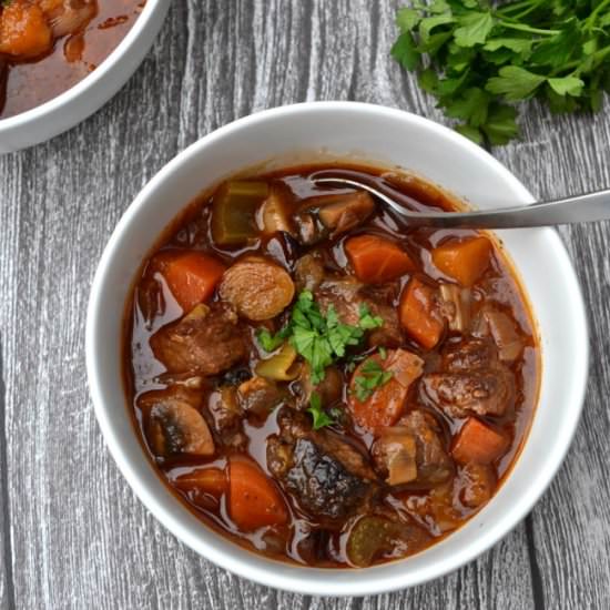 Chunky Beef & Vegetable Stew