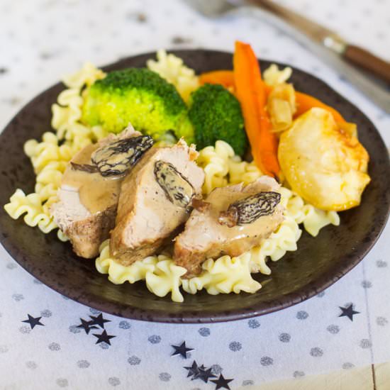 Pork Tenderloin with Apples