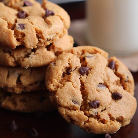 Flourless Peanut Butter Cookies