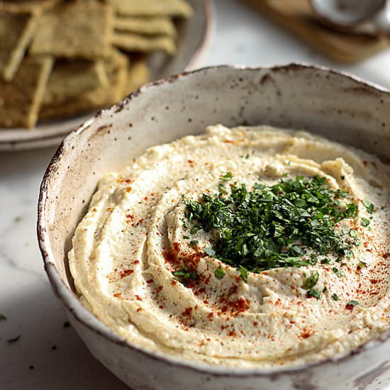 Low Carb Artichoke Hummus