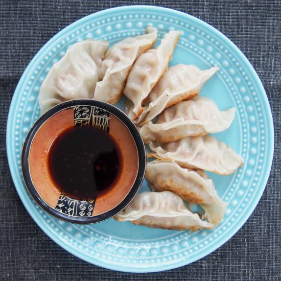 Chinese Pork and Cabbage Dumplings