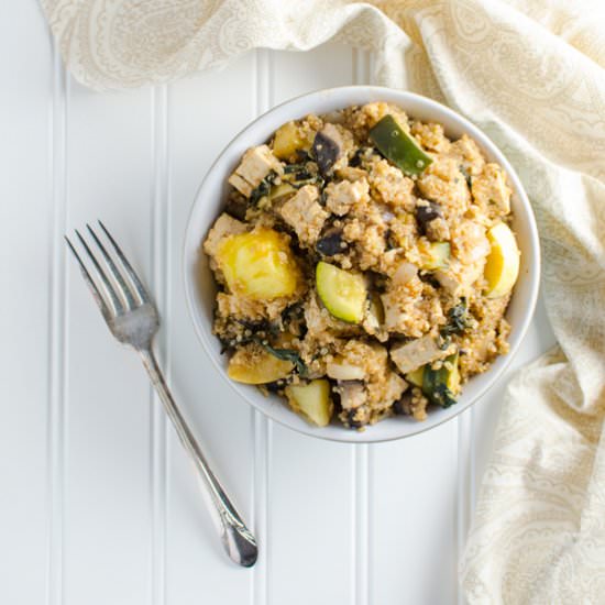 BBQ Veggie Quinoa Bowl