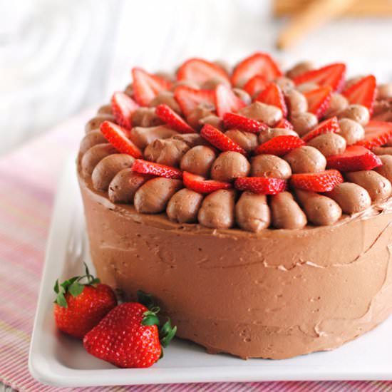 Strawberry Cinnamon Cake