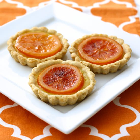 Fresh Orange & Thyme Tartlets
