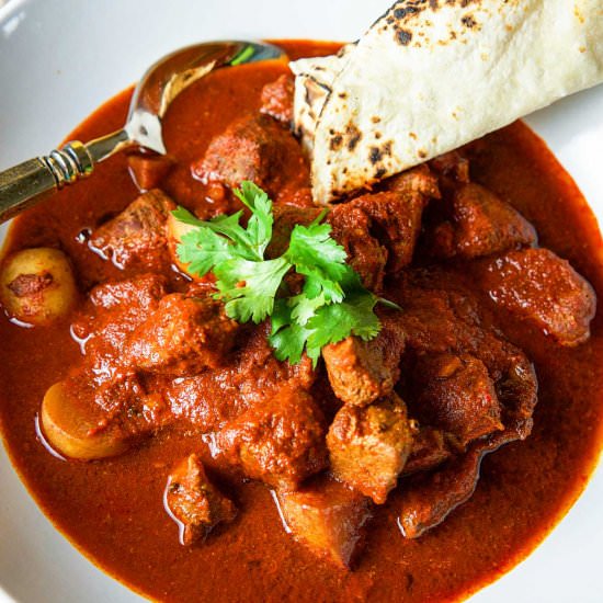 Chili Colorado with Potatoes