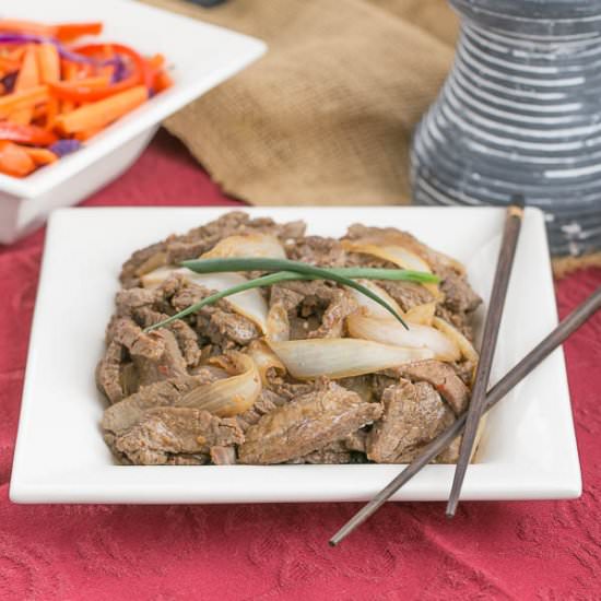 Beef Bulgogi