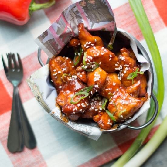 Spicy Korean Boneless Wings