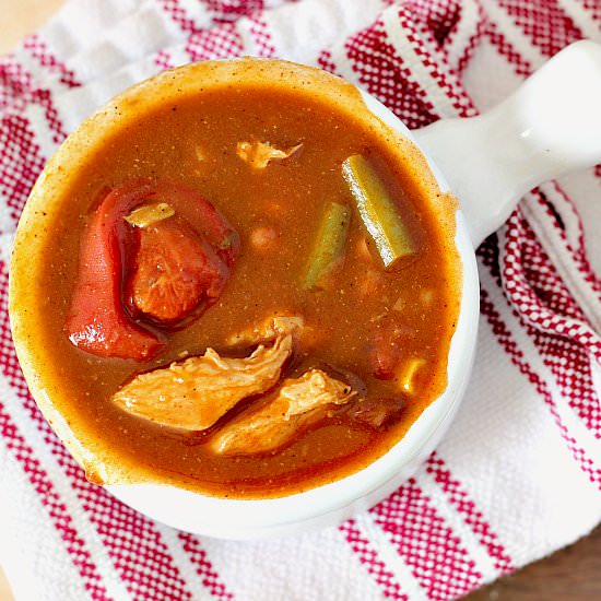 No Fuss Enchilada Soup