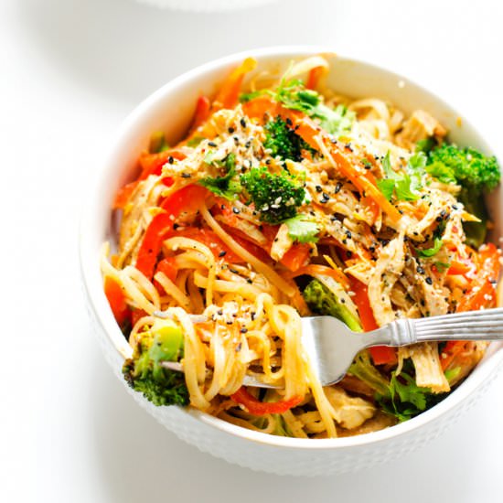 Spicy Chicken & Noodle Bowl