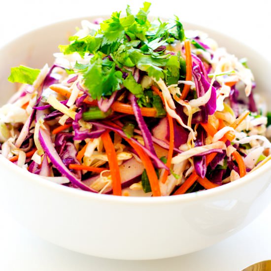 Rainbow Citrus Slaw