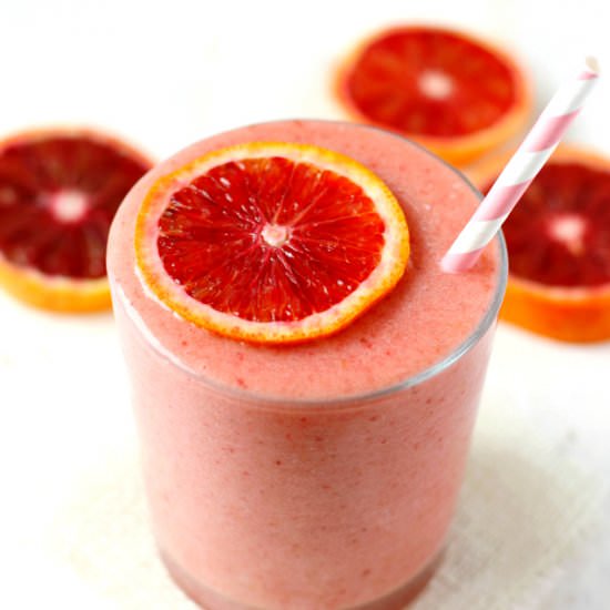 Blood Orange Banana Smoothie