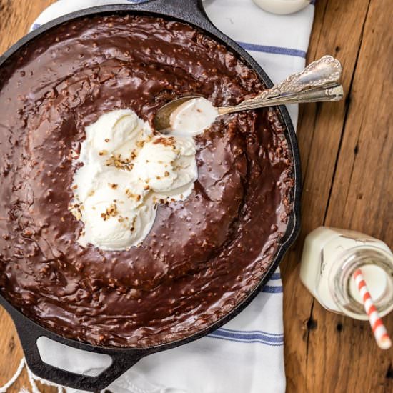 Texas Sheet Cake Skillet