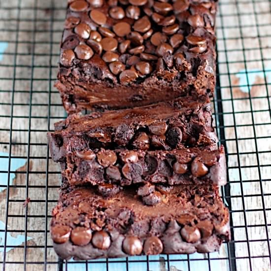 Healthy Chocolate Banana Bread