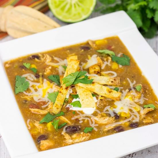 Chicken Enchilada Soup