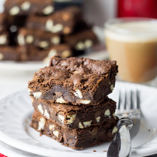 Triple Chocolate Chip Bars