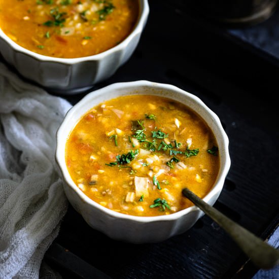 Barley and Vegetable Soup