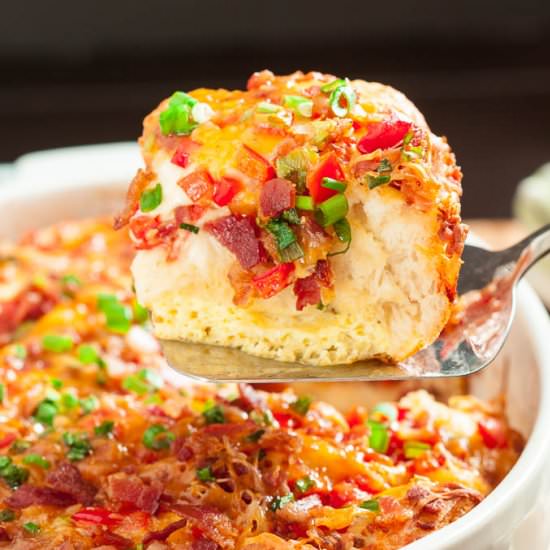 cheesy bacon pull-aparts