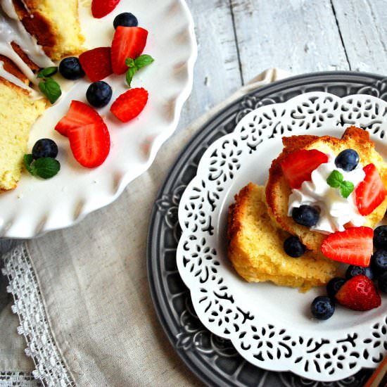 Perfectly Moist Pound Cake