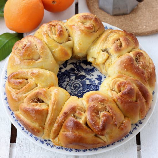 Oranges challah