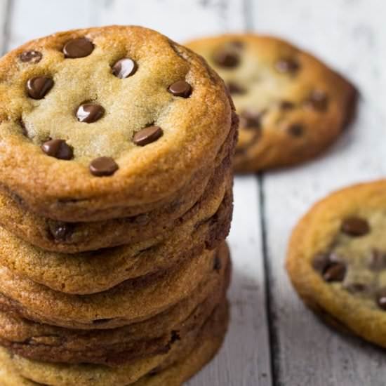 Coconut Oil Chocolate Chip Cookies