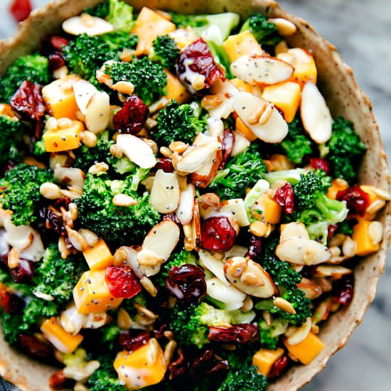Lemon Poppyseed Broccoli Salad